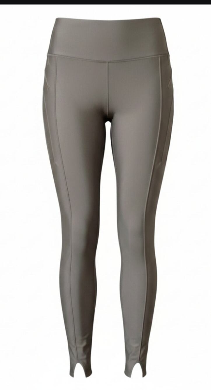 5851)Nike Beige City Ready Women 7/8 Training Athletic Tights Small